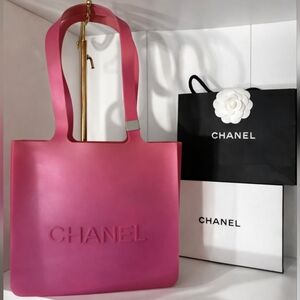 CHANEL Pink "Jelly" Tote Bag
